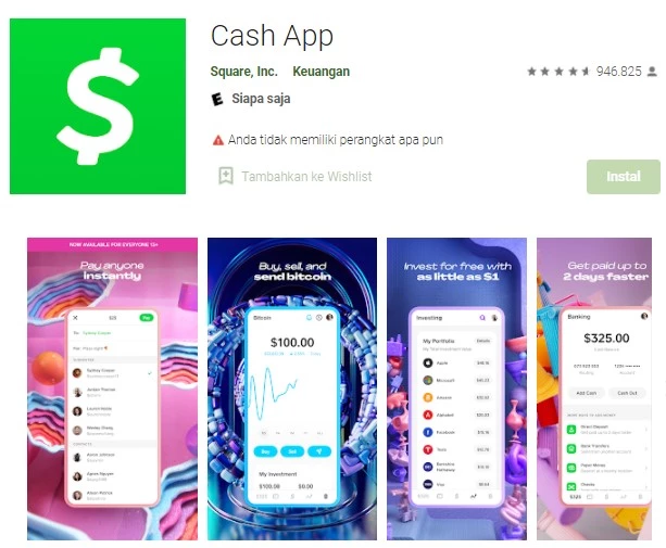 aplikasi penghasil uang cash app